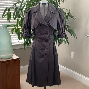 Vintage Double Breasted Coat Dress